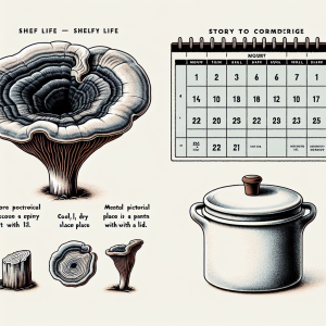 말굽버섯 유통기한, 보관법