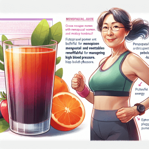 갱년기 여성 체력 올리고 고혈압에도 효과적인 주스 갱년기 여성 체력 올리고 고혈압에도 효과적인 주스