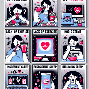 건강을 위협하는 생활 속 나쁜 습관 7가지