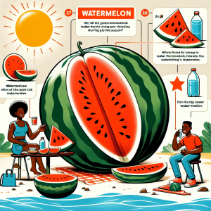 여름철 수분 보충, 수박이 제격인 이유 여름철 수분 보충, 수박이 제격인 이유