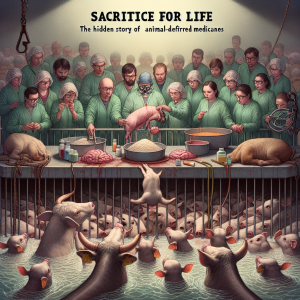 생명을 위한 희생: 동물 유래 의약품의 숨겨진 이야기
