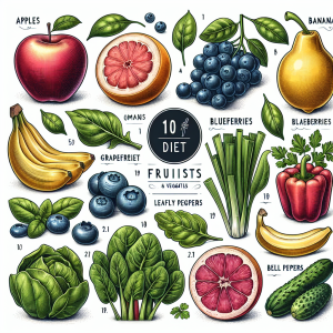 다이어트에 좋은 채소와 과일 BEST 10 다이어트에 좋은 채소와 과일 BEST 10