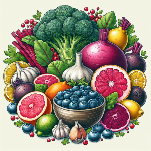 간 건강에 좋은 채소와 과일 조합 간 건강에 좋은 채소와 과일 조합